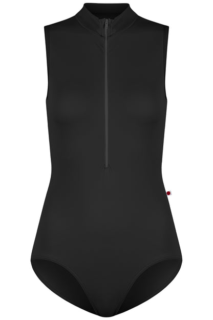 Jessica Mesh leotard in N-Black