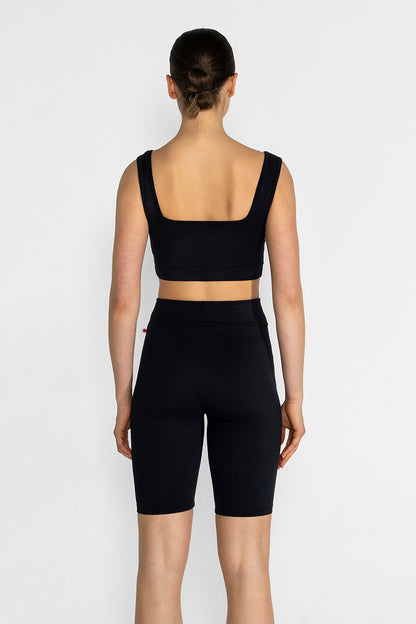 Lisa leggings in M-Black main color with M-Black trim color