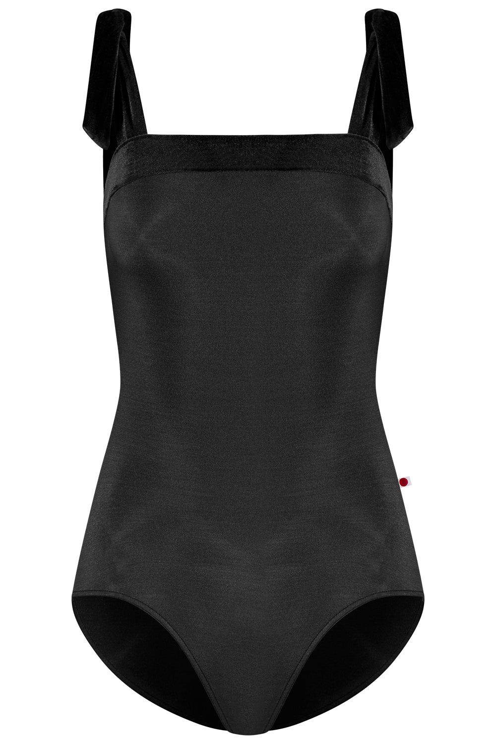 Mimi leotard in N-Black body color with V-Black top color