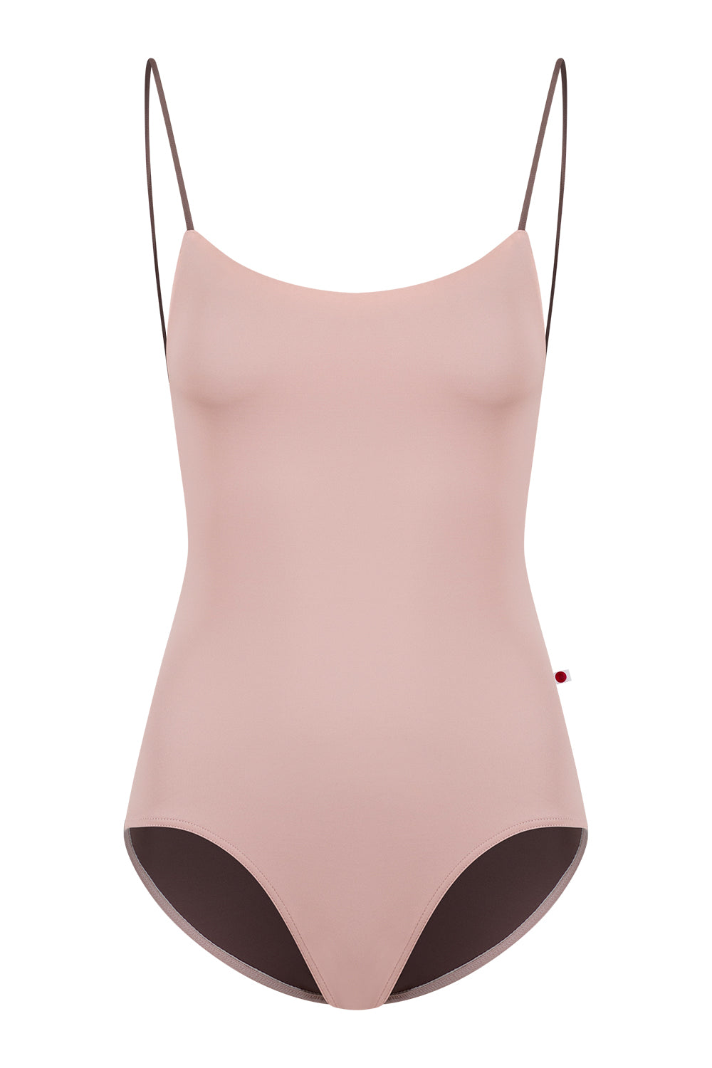 Romy leotard in T-Petal body color with T-Phantom trim & inner lining color