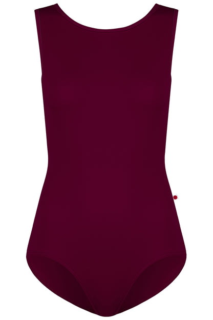 Sofiane leotard in N-Burgundy