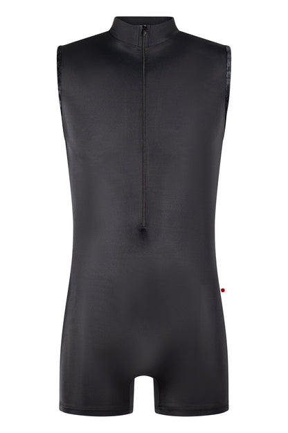 Victor Nylon/Crushed-Velvet Black