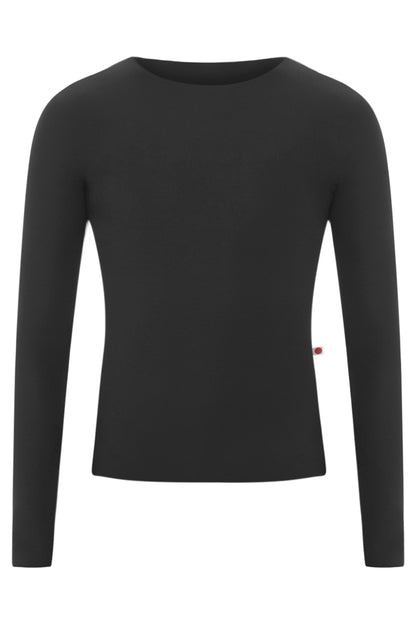Amazing long sleeved top in A-Black