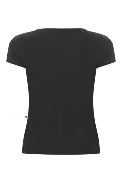 Amazing short sleeved top in A-Black